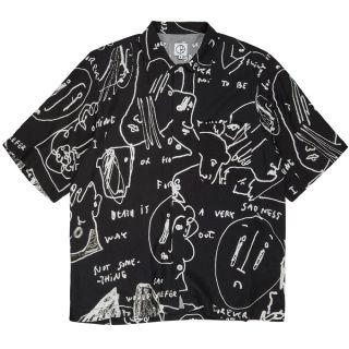 ポラール(POLAR)の希少 POLAR SKATE CO. "Art Shirt " シャツ L(シャツ)