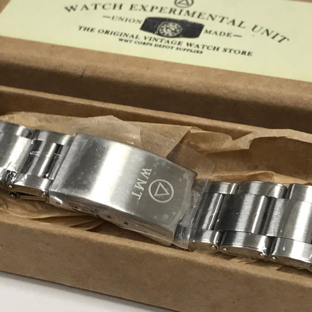 新品WMT WATCH 3 Link BRACELET ROYAL MARINE メンズの時計(金属ベルト)の商品写真