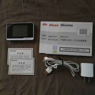 エヌティティドコモ(NTTdocomo)の楽天エリア対応？ docomo HW-01F SIMフリー ジャンク扱い #2(スマートフォン本体)