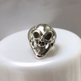 ビルウォールレザー(BILL WALL LEATHER)のBWL ビルウォールレザー スカル リング 9号 Skull Ring(リング(指輪))