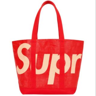 シュプリーム(Supreme)の(F) Supreme Raffia Tote Red(トートバッグ)