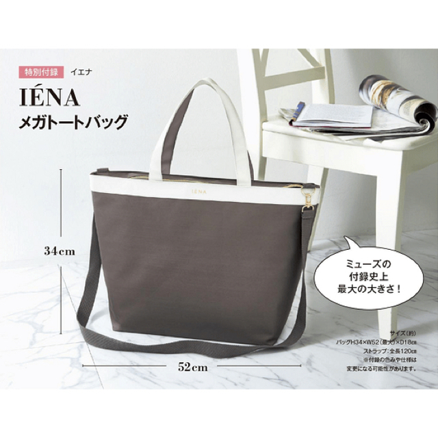 IENA(イエナ)のイエナ　トートバッグ レディースのバッグ(トートバッグ)の商品写真