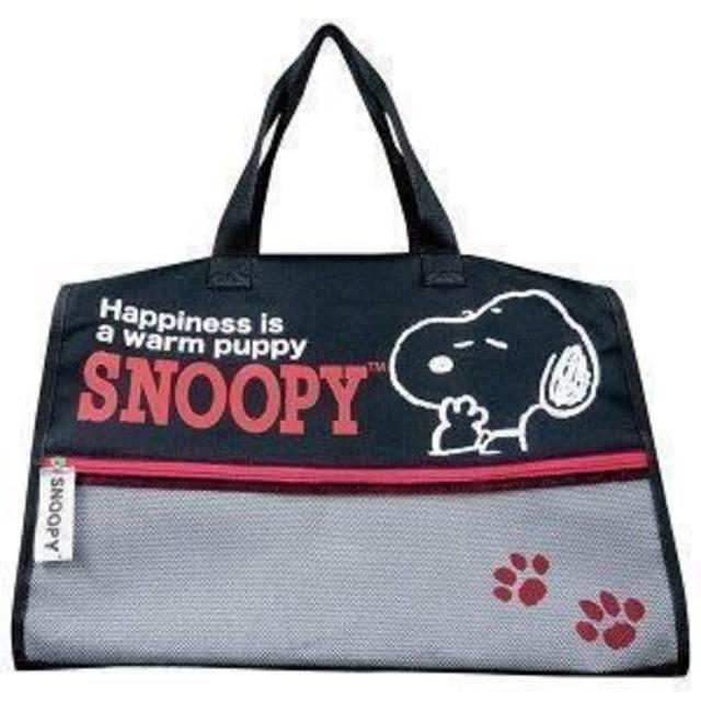 Snoopy 訳あり 半額 スヌーピー ボストンバッグ トラベルボストン メッシュポケット の通販 By Gogoフリル S Shop スヌーピー ならラクマ