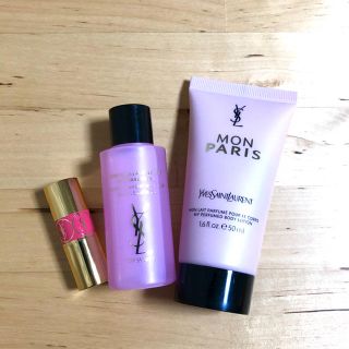 イヴサンローランボーテ(Yves Saint Laurent Beaute)のYSL イヴ・サンローラン ノベルティ3点セット(口紅)