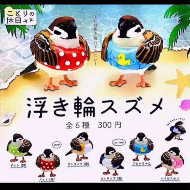 小鳥の休日 浮き輪スズメ 全6種セットの通販 By ジョイストア ラクマ 小鳥の休日 浮き輪スズメ 全6種セットの通販 By ジョイストア ラクマ
