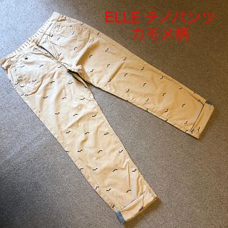 エル(ELLE)のELLE チノパンツ　レディース S(カジュアルパンツ)