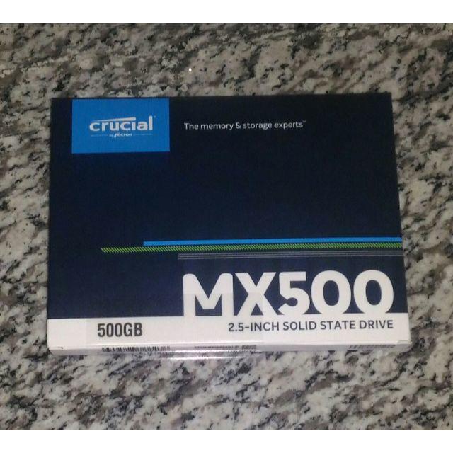 未開封 Crucial SSD 500GB CT500MX500SSD1JPPCパーツ