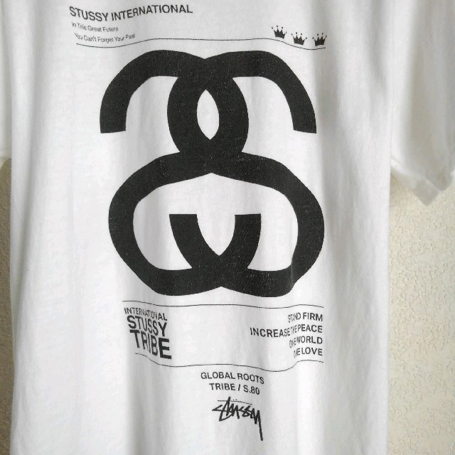 STUSSY - STUSSY ステューシー SS LINK ロゴＴシャツ Sサイズの通販 by ...