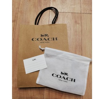 コーチ(COACH)のCOACH　ショップ紙袋、布袋、カード(ショップ袋)