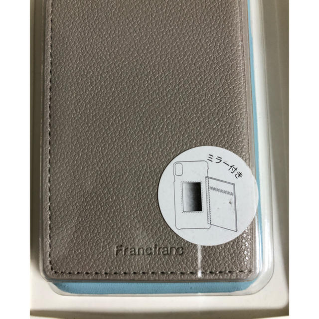 Francfranc(フランフラン)のFrancfranc フランフラン　❤︎ iPhoneケース　ミラー付　新品 スマホ/家電/カメラのスマホアクセサリー(iPhoneケース)の商品写真