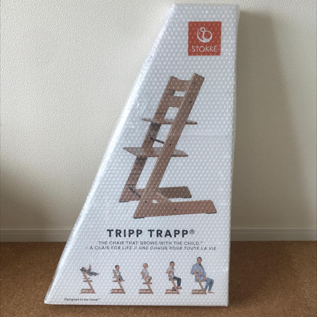 Stokke(ストッケ)のストッケ トリップトラップ ブラック STOKKE TRIPP TRAPP キッズ/ベビー/マタニティの寝具/家具(その他)の商品写真