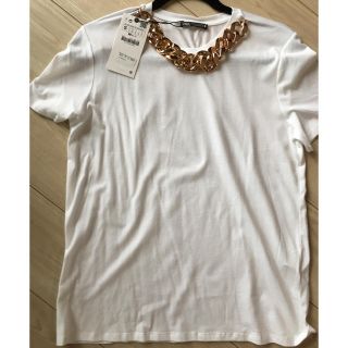 ザラ(ZARA)のZARA   新品　未使用　Tシャツ(Tシャツ(半袖/袖なし))