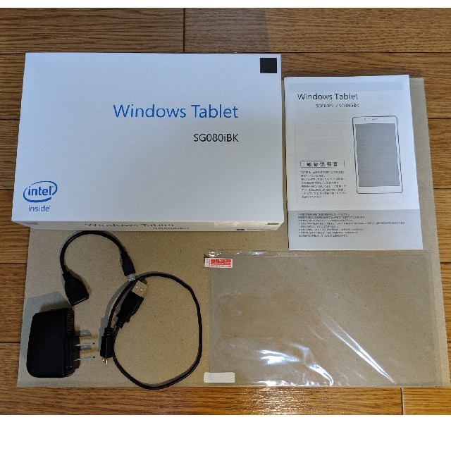 Windows 10 タブレット 8型 SG080iBK  ケース フィルム