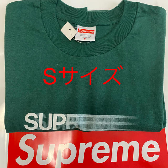 【即完売】supreme motion logo tee green Sサイズ