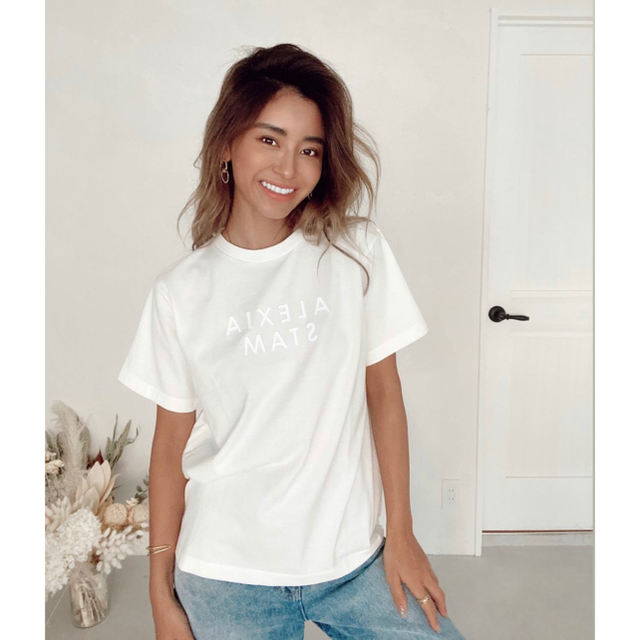 ALEXIA STAM(アリシアスタン)の【♡mxs♡様専用】ALEXIA STAN Tシャツ2枚セット レディースのトップス(カットソー(半袖/袖なし))の商品写真