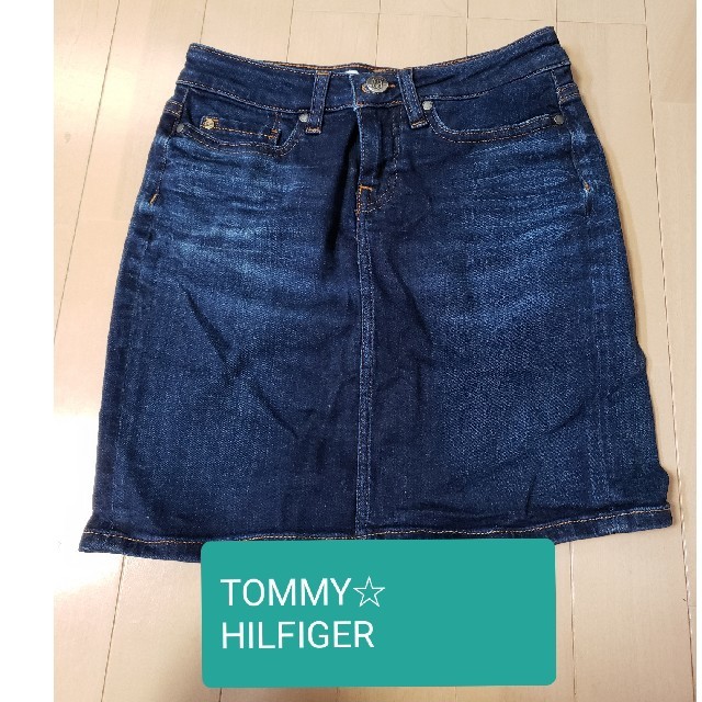 TOMMY HILFIGER(トミーヒルフィガー)のTOMMY HILFIGER☆デニムスカート レディースのスカート(ミニスカート)の商品写真