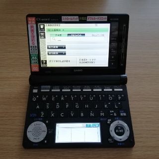 カシオ(CASIO)の電子辞書 EX word　XD-D6500　本体タッチペン　エクスワード(電子ブックリーダー)