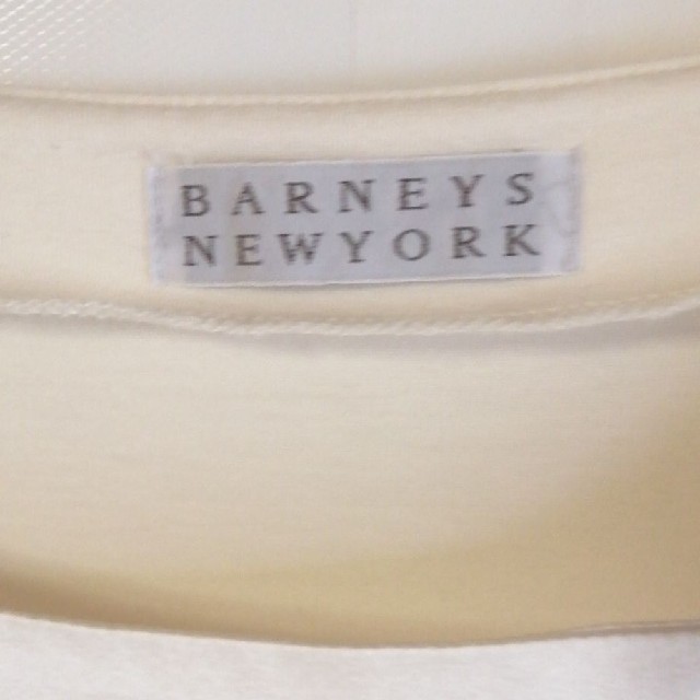 BARNEYS NEW YORK(バーニーズニューヨーク)のバーニーズニューヨーク  スクエアネック半袖Tシャツ レディースのトップス(Tシャツ(半袖/袖なし))の商品写真