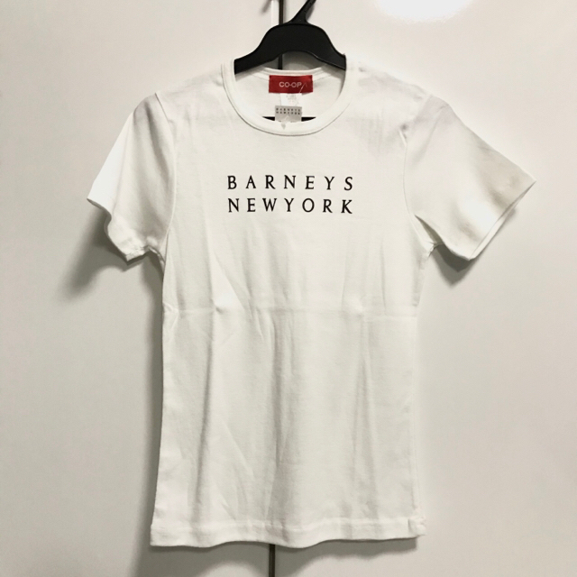 新品 BARNEYS NEWYORK ロゴ Tシャツ 白 Sサイズ