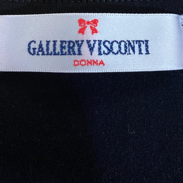 GALLERY VISCONTI(ギャラリービスコンティ)のGALLERY VISCONTI ギャラリービスコンティ ノースリーブ レディースのトップス(カットソー(半袖/袖なし))の商品写真