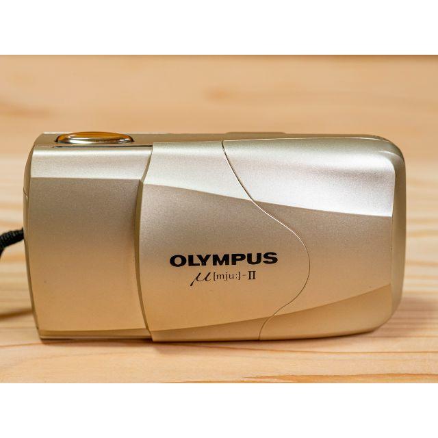 OLYMPUS(オリンパス)のオリンパス μ-II ミュー II　OLYMPUS スマホ/家電/カメラのカメラ(フィルムカメラ)の商品写真