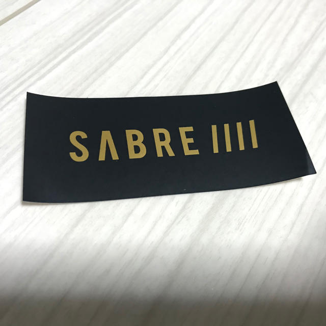 SABRE(セイバー)のステッカー　#SABRE #セイバー  値引き¥777→¥666 自動車/バイクのバイク(ステッカー)の商品写真