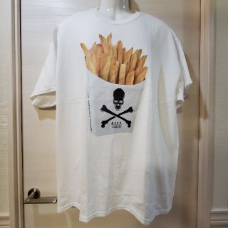 ミルクボーイ(MILKBOY)の【MILKBOY】スカルポテト プリント 白Tシャツ XXL(Tシャツ/カットソー(半袖/袖なし))