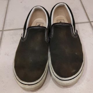 ヴァンズ(VANS)のさーにゃ様専用【VANS】スリッポン　黒(スリッポン/モカシン)