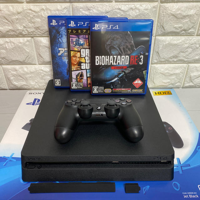 ps4 500GB CUH-2200A ソフト3本セット