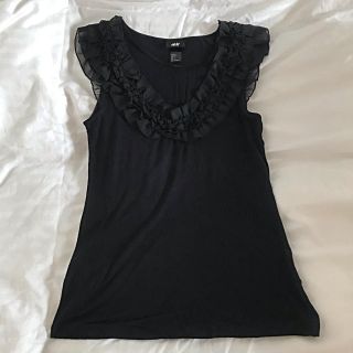 エイチアンドエム(H&M)の【H&M】デザインタンクトップ(タンクトップ)