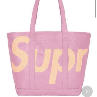 シュプリーム(Supreme)のSupreme Raffia Tote Purple(トートバッグ)