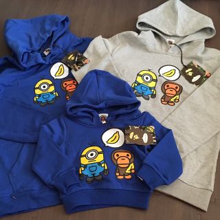 アベイシングエイプ(A BATHING APE)のAPE×ミニオンズ パーカー 3枚セット(トレーナー)