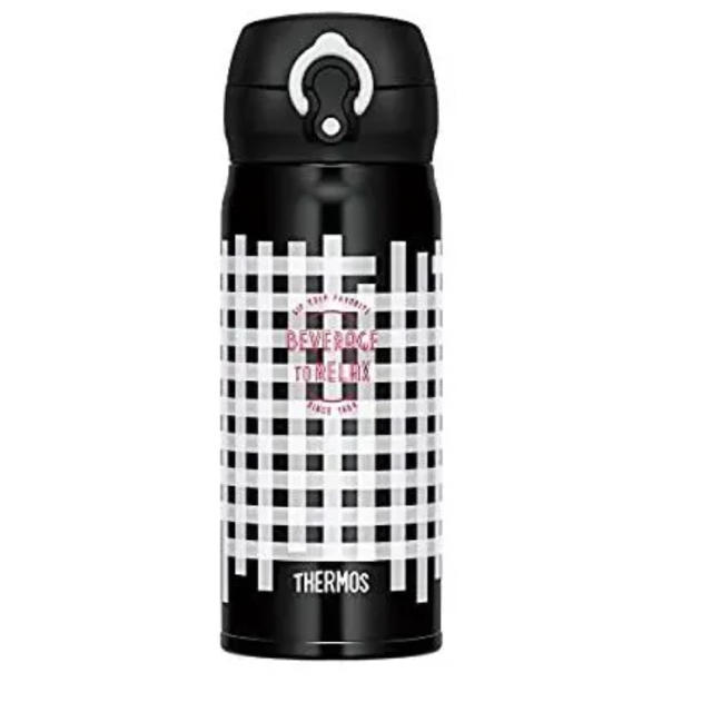 THERMOS(サーモス)の新品サーモス 水筒 真空断熱ケータイマグ 400ml ブラックギンガムタイガー キッズ/ベビー/マタニティの授乳/お食事用品(水筒)の商品写真