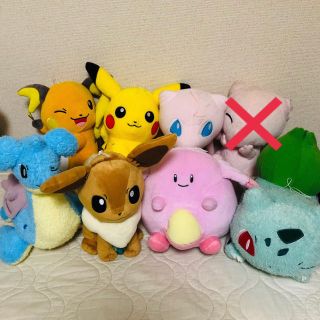 ポケモン(ポケモン)のポケモン ぬいぐるみ 7匹セット(キャラクターグッズ)