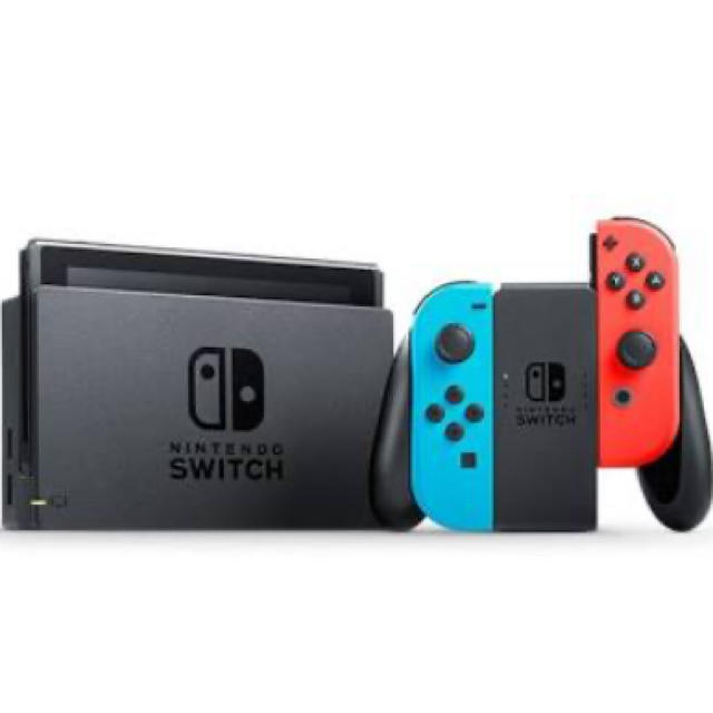 Nintendo Switch(ニンテンドースイッチ)の任天堂Switch スイッチ　新品　ネオン エンタメ/ホビーのゲームソフト/ゲーム機本体(家庭用ゲーム機本体)の商品写真