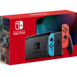 ニンテンドースイッチ(Nintendo Switch)の任天堂Switch スイッチ　新品　ネオン(家庭用ゲーム機本体)