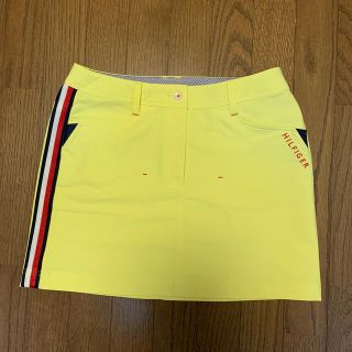 トミーヒルフィガー(TOMMY HILFIGER)の【お値下げ！】トミー ヒルフィガー   ゴルフスカート　　L(ウエア)