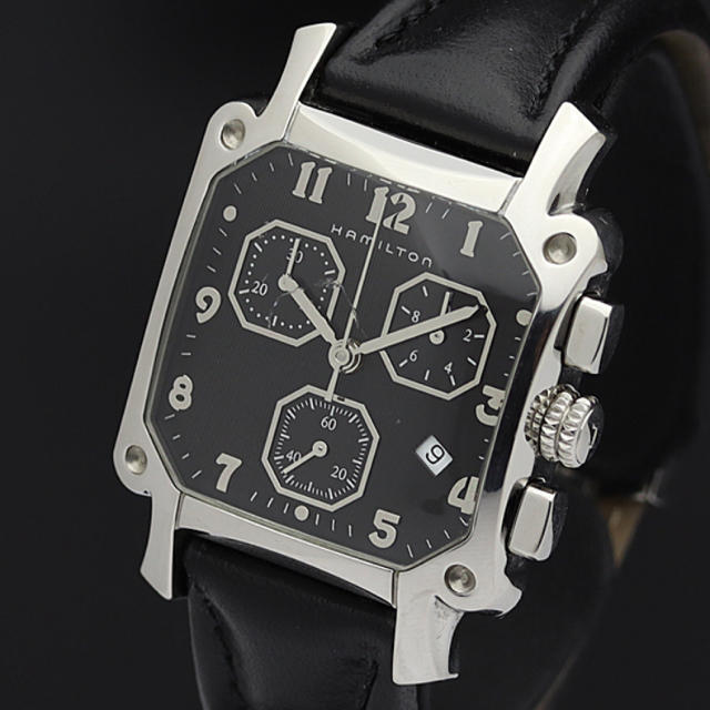 ハミルトン HAMILTON ロイド クロノグラフ H194120 クオーツ 腕時計(アナログ)