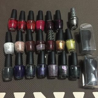 オーピーアイ(OPI)の掲載9/12まで OPIネイルラッカー21本 ブラシセット(マニキュア)