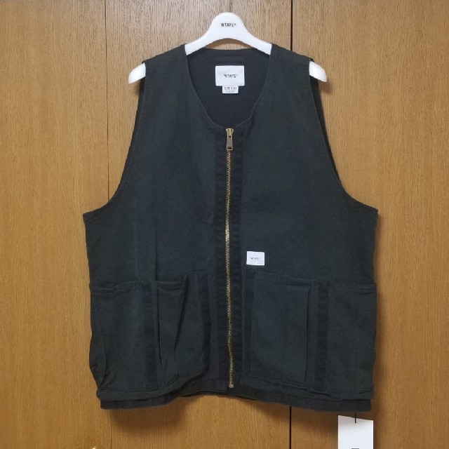 W)taps(ダブルタップス)のWTAPS  RACK VEST.COTTON.OXFORD   XL メンズのトップス(ベスト)の商品写真