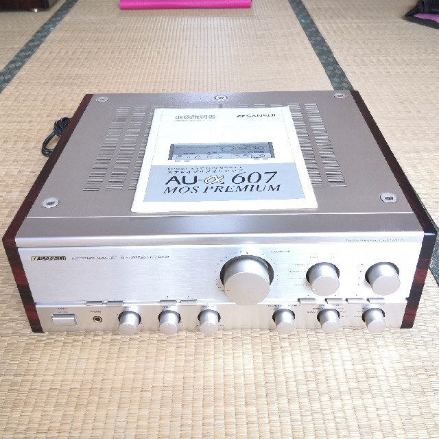 SANSUI サンスイ アンプ AU-α607 MOS PREMIUM ジャンク - アンプ