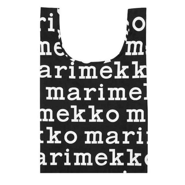 marimekko(マリメッコ)の  マリメッコ marimekko マリロゴ  エコバッグ　新品未使用品　 レディースのバッグ(エコバッグ)の商品写真