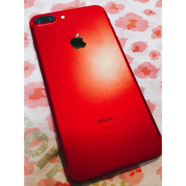 お値下げ中！【美品】iPhone7 Plus 128GB  RED