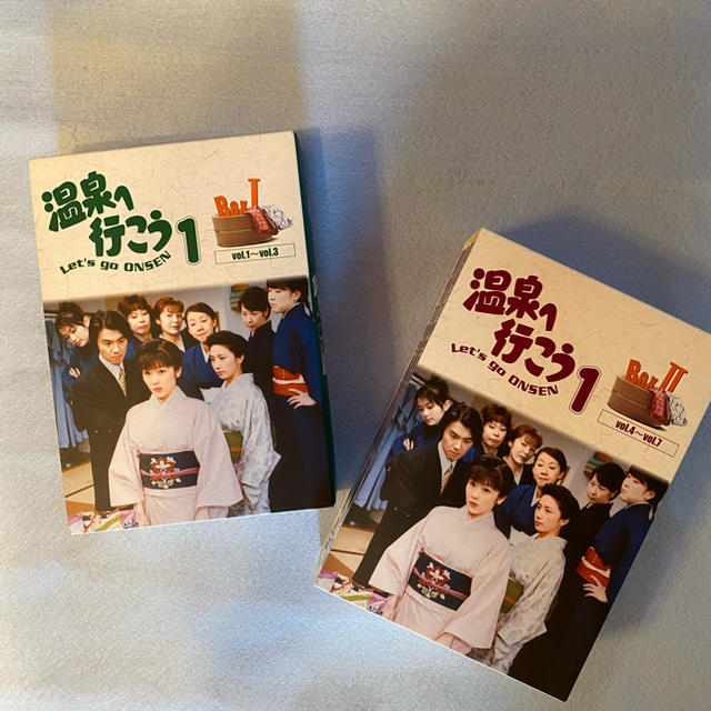 TVドラマTBSドラマ　温泉へ行こうDVD-BOX1、2セット