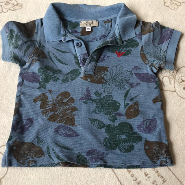 Armani(アルマーニ)のポロシャツ 70 キッズ/ベビー/マタニティのベビー服(~85cm)(Ｔシャツ)の商品写真