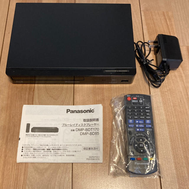 Panasonic(パナソニック)の付属品完備！　Panasonic DMP-BD90-K スマホ/家電/カメラのテレビ/映像機器(ブルーレイプレイヤー)の商品写真