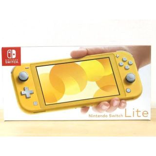 ニンテンドースイッチ(Nintendo Switch)のスイッチ　ライト　イエロー　switch lite yellow(家庭用ゲーム機本体)