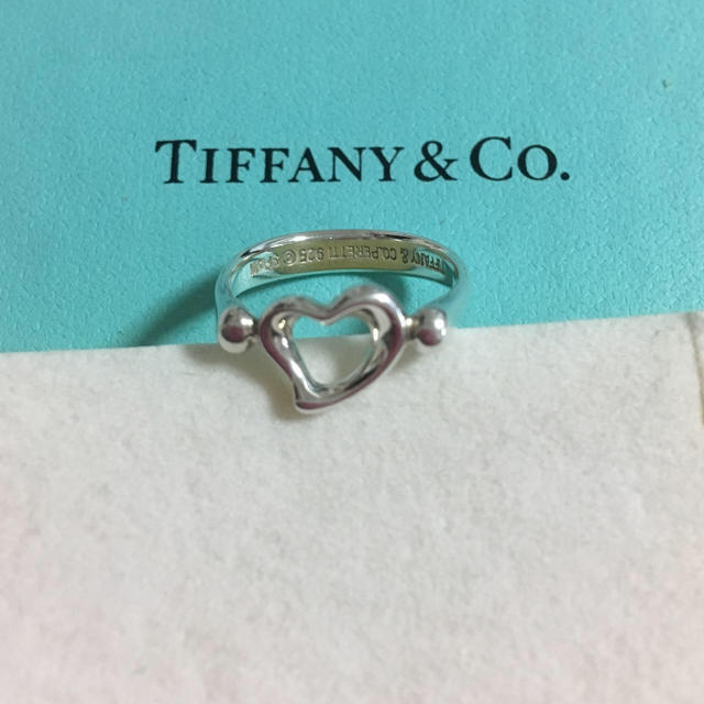 Tiffany & Co.(ティファニー)のティファニー  正規品 ハート リング 9号 ✨ 指輪 レディースのアクセサリー(リング(指輪))の商品写真