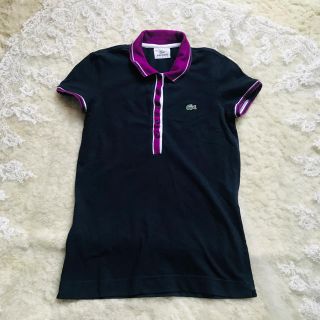 ラコステ(LACOSTE)のラコステ☆半袖カットソー　ポロシャツ　美品　＃フェンディ　セリーヌ(ポロシャツ)