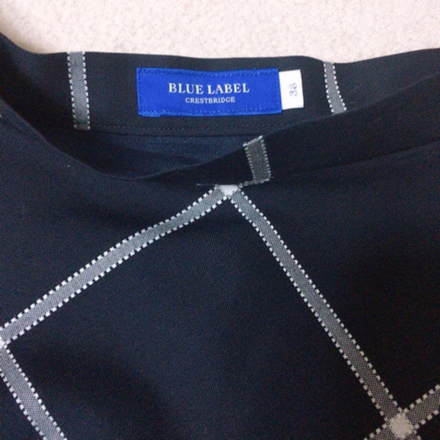 BURBERRY BLUE LABEL(バーバリーブルーレーベル)の新品同様 ブルーレーベル チェック スカート レディースのスカート(ひざ丈スカート)の商品写真